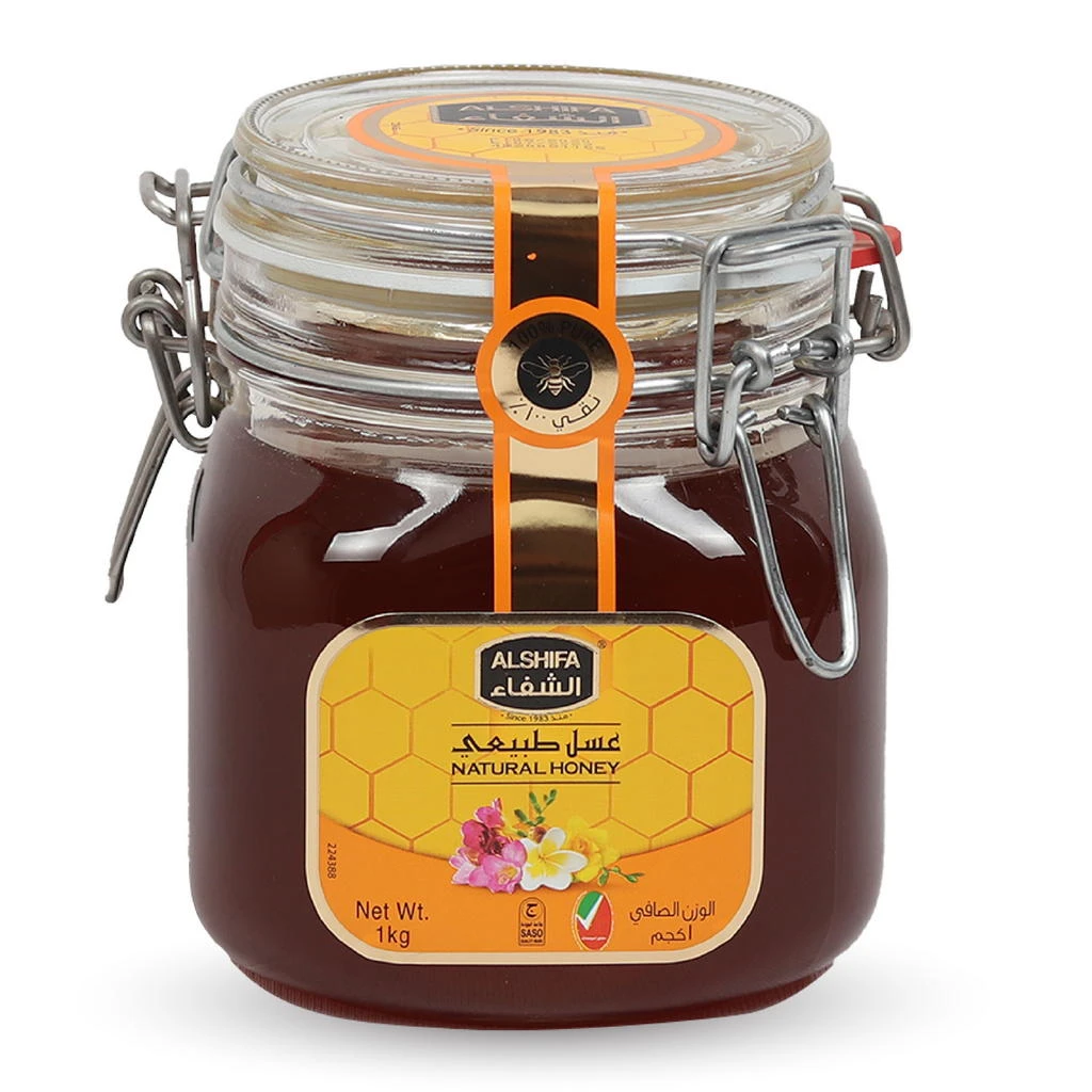 ALSHIFA Natural Honey - 1 KG - 4